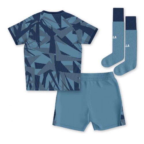 Maillot de foot Aston Villa Troisième enfant 2023-24 Manches Courte (+ pantalon court)